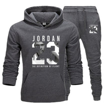 Load image into Gallery viewer, Fall comfortable sportswear Sweatshirt men's Hoodie and sweatpants fashion jogger men's Spring Street sportswea
