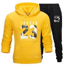 Load image into Gallery viewer, Fall comfortable sportswear Sweatshirt men's Hoodie and sweatpants fashion jogger men's Spring Street sportswea
