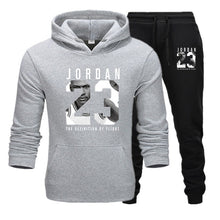 Load image into Gallery viewer, Fall comfortable sportswear Sweatshirt men's Hoodie and sweatpants fashion jogger men's Spring Street sportswea
