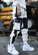 Load image into Gallery viewer, Streetwear Men's Multi Pockets Cargo Harem Pants Hip Hop Casual Male Track Pants Joggers Trousers Fashion Harajuku Men Pants
